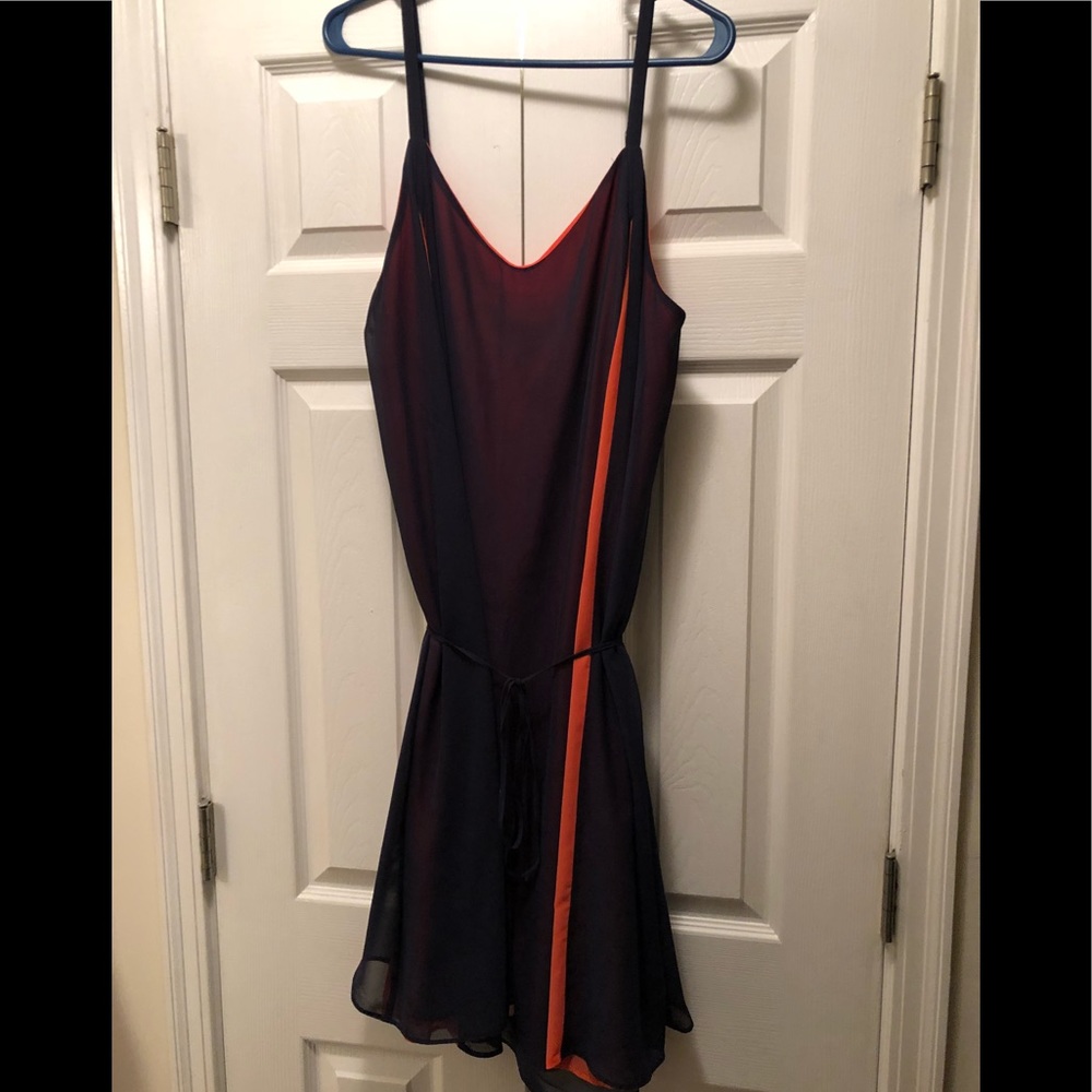 6th & Lane Belted Chiffon Dress Size 20